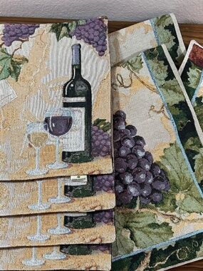 Jacquard Tapestry Table Runner and Placemats